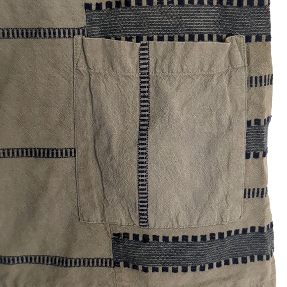 Old Navy Khaki Green Short Shift Dress Cotton size XS - Picture 4 of 4